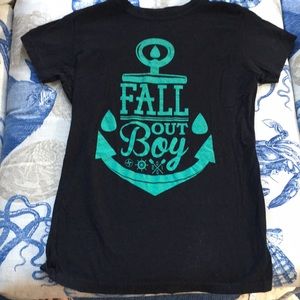 Vintage Fall Out Boy concert tee unisex